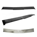 Fit 2018-2023 Honda Accord Rear Window Visor Roof Spoiler Wing (Gloss Black)-7