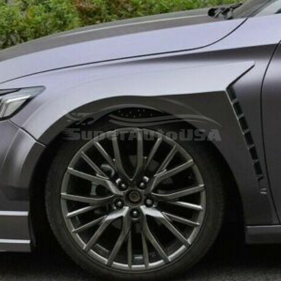 Kit de embellecedor de guardabarros para carrocería, cubierta de arco, color negro mate, para Honda Accord 2018-2022 