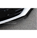 Alerón de labio divisor delantero compatible con Honda Accord 4Dr Sedan 2018-2020 -3