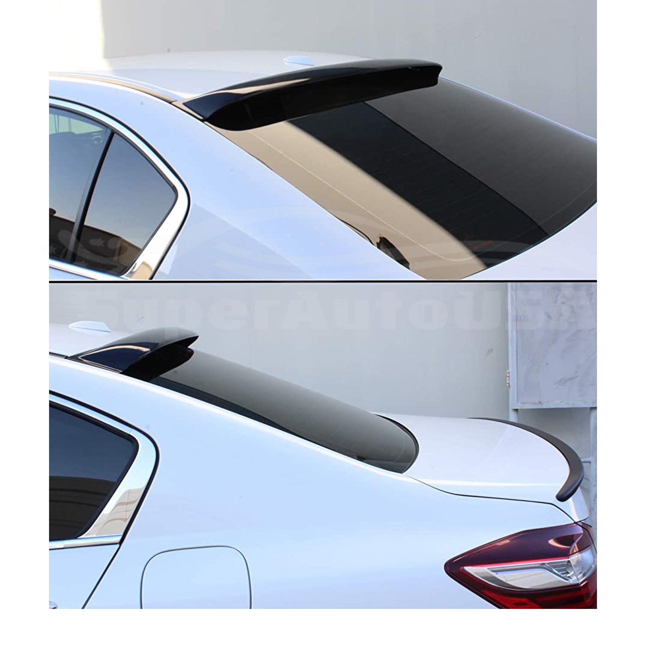 Deflector de alerón de ventana de techo trasero para Honda Accord Sedan 2018-2021 - 0