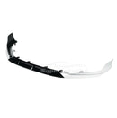 Fits 2018-2023 Honda Accord Front Bumper Lip Car Spoiler (Gloss Black and White)-4