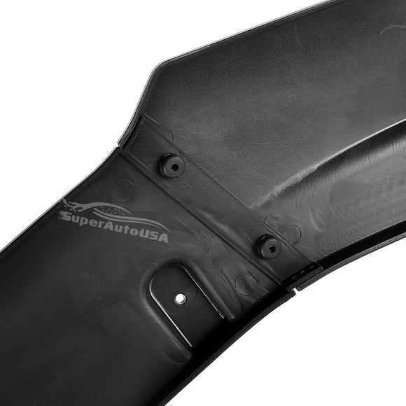 Fit 2019-2020 NISSAN ALTIMA FRONT BUMPER LIP SPOILER SPLITTER (Gloss Black)