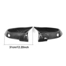 Fits BMW 1/3/4 series M2 Rearview Side Mirror Cover Caps Horn Style (Carbon Fiber Print)-5