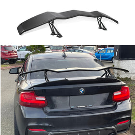 Ajuste BMW 4-Series M4 GT estilo imprimado negro mate alerón trasero para maletero