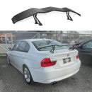 Fit BMW 3-Series M3 GT Style Primed Matte Black Rear Trunk Wings Spoiler-1