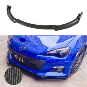 For 2013-2016 BRZ FR-S GT86 CS Sport Front Bumper Lip Spoiler (Carbon Fiber Print)