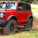 Se adapta a estribos laterales, pedales y barra de protección para Ford Bronco de 2 puertas del año 2021-2022 -2