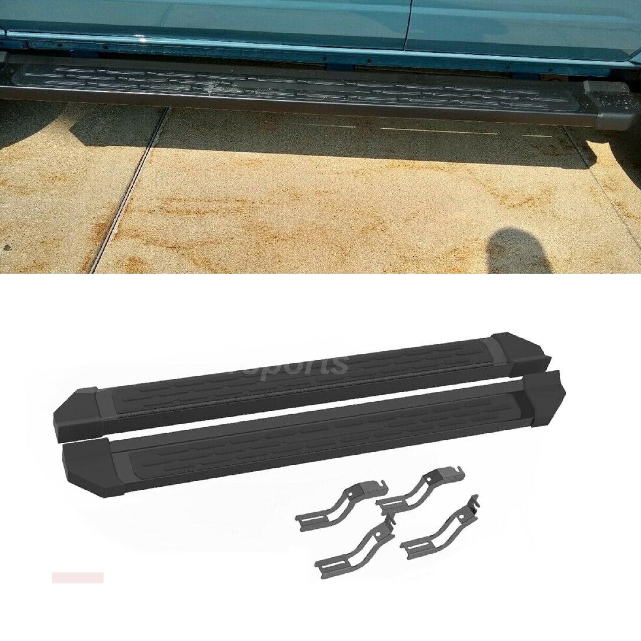 3 Inch Nerf Bar Running Boards For Ford Bronco 4 Door 2021-2025 – Drop Side Steps, BOC Style