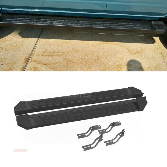 Se adapta a estribos laterales, pedales y barra de protección para Ford Bronco de 2 puertas del año 2021-2022 