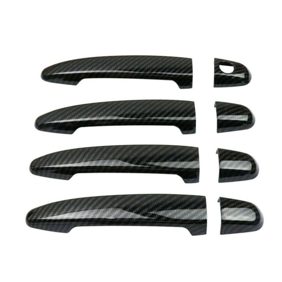 Embellecedor de manija de puerta para Scion xB 2008-2016 (impresión de fibra de carbono) 