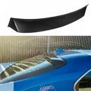 Fit 2012-2017 Toyota Camry ABS Black Rear Roof Window Visor Spoiler 3D JDM (Black)-1