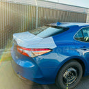 Fit 2012-2017 Toyota Camry ABS Black Rear Roof Window Visor Spoiler 3D JDM (Black)-2