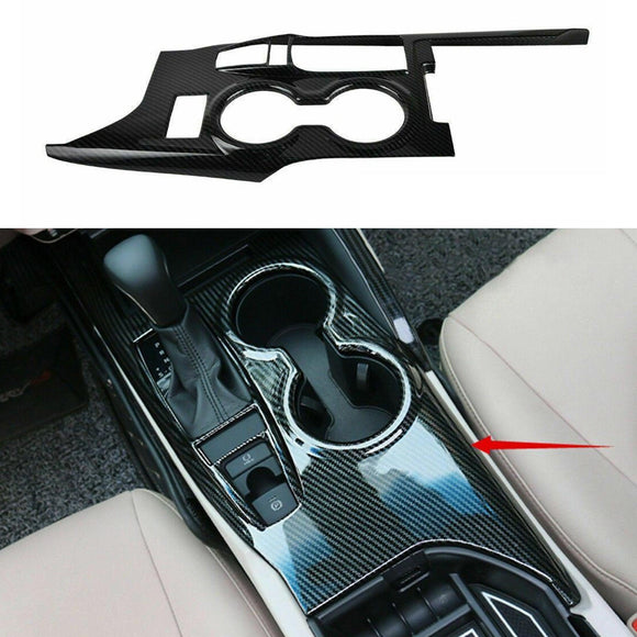 Fits 2018-2023 Toyota Camry Inner Gear Shift Box Panel Cover Trim (Gloss Black)