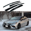 Ajuste 2018-2022 Toyota Camry 3D estilo Mugen ventilación ventana viseras lluvia sol viento guardias deflectores de sombra