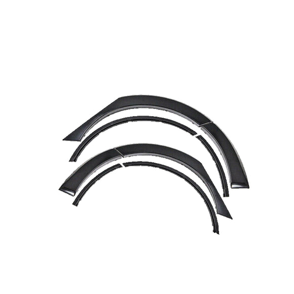 Fit 2016-2021 FK7 Honda Civic Sedan TYPE R FK8 Style Black Arch Flare Rear Fender Guards Cover