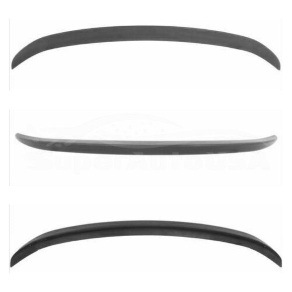 Fit 2014-2019 Toyota Corolla OE Style Rear Trunk Spoiler Wing (Unpainted / Matte Black)