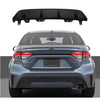 Fits 2020 2021 Toyota Corolla SE XSE Rear Lower Bumper Valance Diffuser
