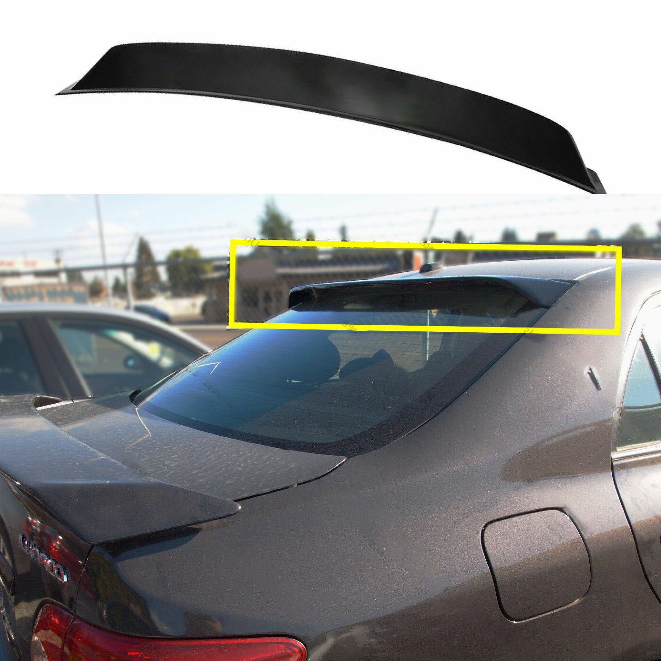 Fit 2009-2013 Toyota Corolla Sedan Rear Roof Window Spoiler Deflector ...