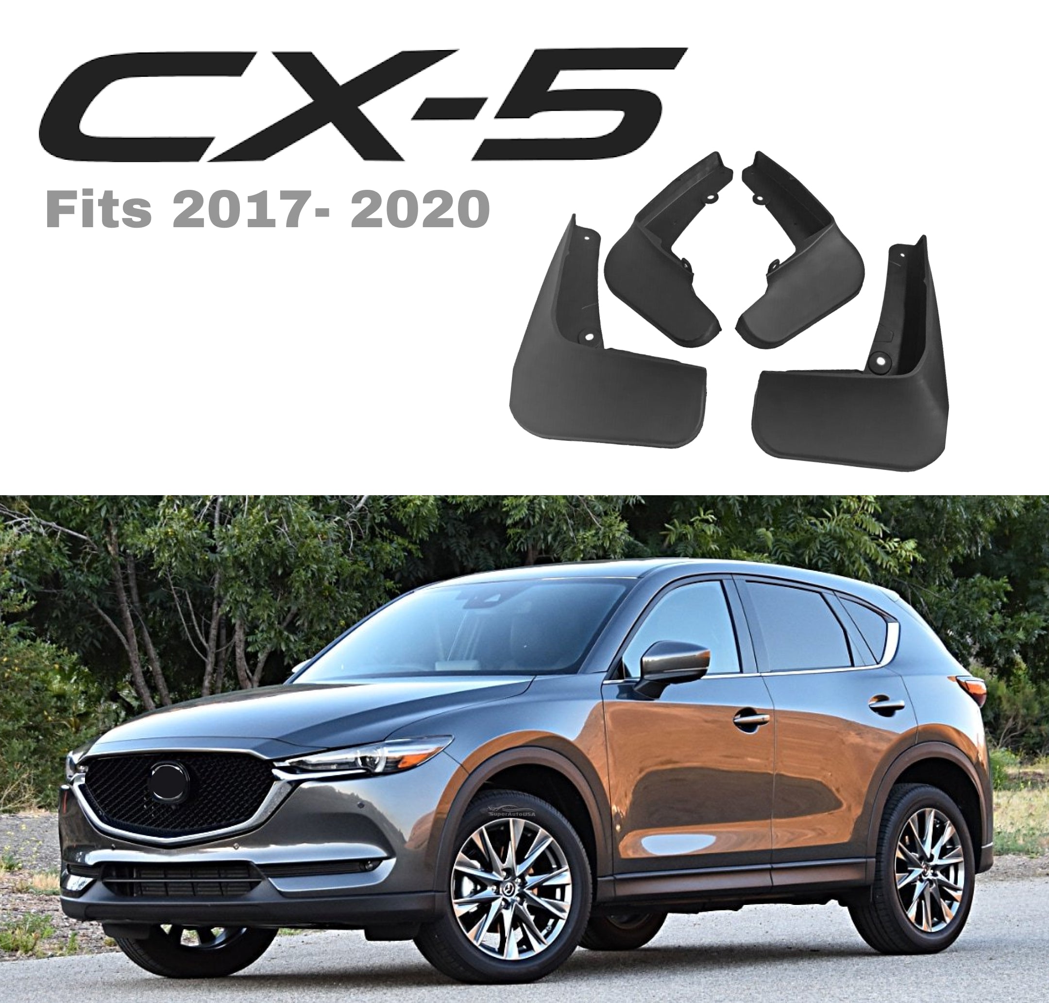 Guardabarros para coche Mazda CX5 2017-2020 - 0