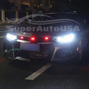 Fit for 2016-21 Chevrolet Camaro ZL1 Trims Front Upper Bumper Grille LED (Black)-2