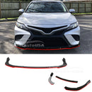 Fit 2018-2024 Toyota Camry TRD Style Full Body Kits Front Splitter Lip, Side Body Skirt, Rear Bumper Diffuser, Rear Trunk Spoiler Wing-6