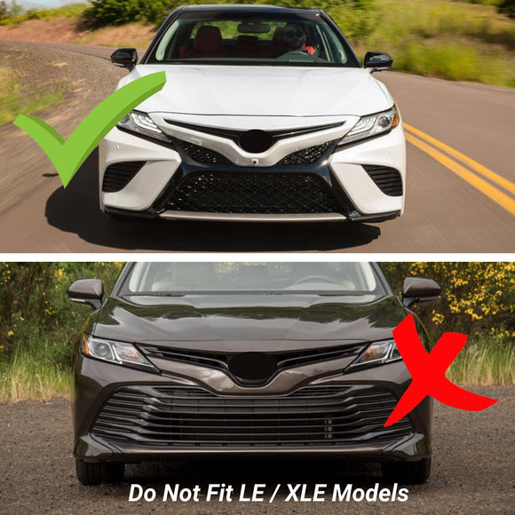 Se adapta al alerón del parachoques trasero del Toyota Camry 2018-2023, difusor inferior con luz LED 