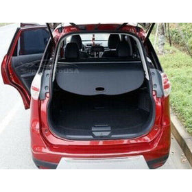 Fits 2019-2021 Subaru XV Luggage Rear Trunk Retractable Tonneau Cargo Cover (Black)