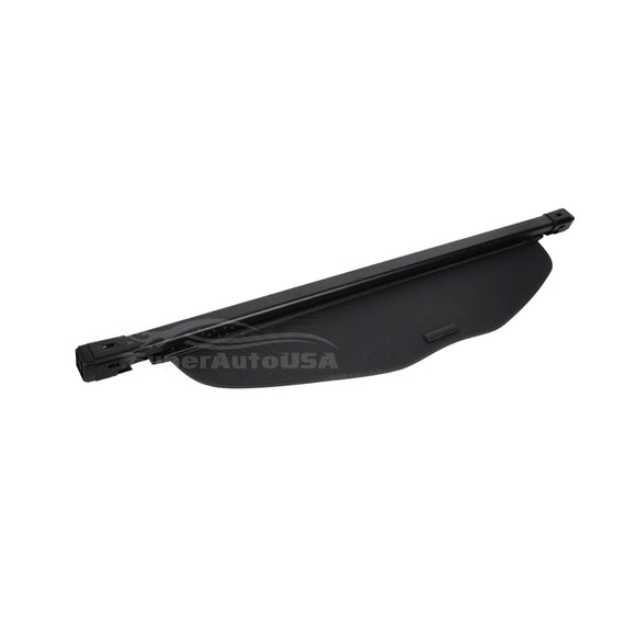 Fits 2014-2020 Nissan Rogue Luggage Rear Trunk Retractable Tonneau Cargo Cover (Black)
