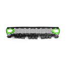 Fits 2015-2020 Dodge Charger SRT Scat Pack Front Grille Dual Inlets Air Bezel (Green)-3