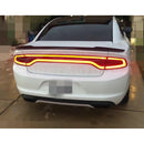 Fits 2011-2023 Dodge Charger Hellcat SRT Rear Spoiler Wing (Unpainted / Matte Black)-3