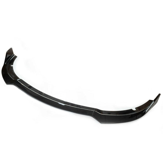 Fits 2015-2022 Dodge Charger SRT RT Front Bumper Lip Spoiler Splitter Body (Black, 3pcs)