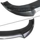 Fits Dodge Charger 2015-2019 SRT RT Front Bumper Lip Spoiler (Carbon Fiber Print, 3 pcs)-4