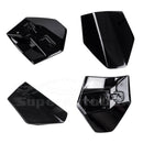 Alerón de techo negro Vortex Type R Hatchback compatible con Honda CIVIC FK4 FK7 5DR Hatchback 2016-2021 -3