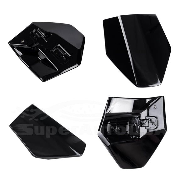 Alerón de techo negro Vortex Type R Hatchback compatible con Honda CIVIC FK4 FK7 5DR Hatchback 2016-2021 