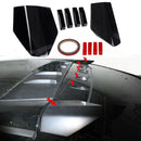 Alerón de techo negro Vortex Type R Hatchback compatible con Honda CIVIC FK4 FK7 5DR Hatchback 2016-2021 -2