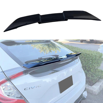 Alerón de techo trasero | Compatible con Honda Civic Hatchback (2017-2021) 