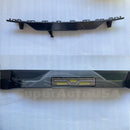 Fits 2016-2021 Honda Civic Hatchback Rear Diffuser Bumper with LED Brake Light Extension (Extra Gloss Carbon Fiber Print and Unpainted Black)-6