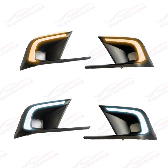 Fit 2022- Honda Civic C-Style LED lights Daytime Running Lights Head Lamp DRL