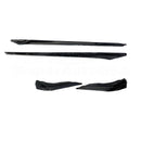 Fit 2022-2023 Honda Civic Side Body Skirts Front Corners Trim (Unpainted Black)-5