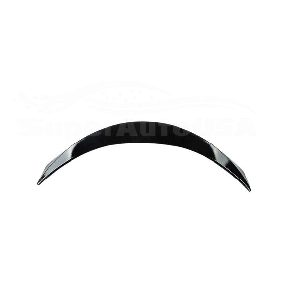 Fit 2019-2022 Toyota Corolla Hatchback Rear Middle Trunk Spoiler (Gloss Black)