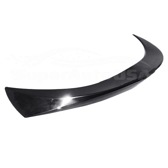 Fit 2019-2022 Toyota Corolla Hatchback Rear Middle Trunk Spoiler (Gloss Black)