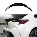 Fit 2019-2022 Toyota Corolla Hatchback Rear Middle Trunk Spoiler (Gloss Black)-1