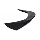 Fit 2019-2022 Toyota Corolla Hatchback Rear Middle Trunk Spoiler (Unpainted / Matte Black)-4