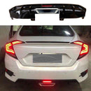 Rear Diffuser & Rear Corners - LED Light  | Fits Honda Civic ( 16-21 )-2