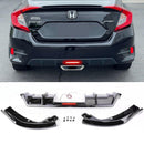 Rear Diffuser & Rear Corners - LED Light  | Fits Honda Civic ( 16-21 )-1