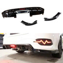 Rear Diffuser & Rear Corners - LED Light  | Fits Honda Civic ( 16-21 )-3