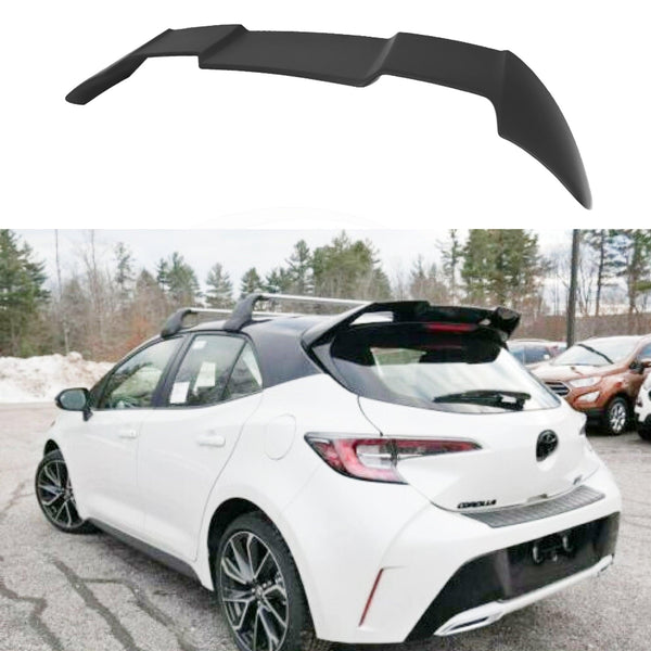 YLT Auto Gloss Black Front Bumper Lip For Toyota Corolla SE Hatchback (2019-2021) – T-Style / TRD Style