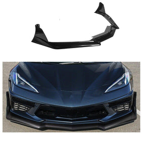 Fits 2020-23 Chevrolet Corvette C8 Tracking Edition Front Bumper Lip Splitter