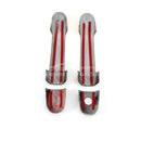 Fit 2018-2023 Honda Accord Side Door Handle Cover Trim (Carbon Fiber Print)-2