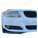 Se adapta a los divisores de labios delanteros estilo OE en negro brillante para BMW E90 Serie 3 4Dr Sedan 05-08 -2